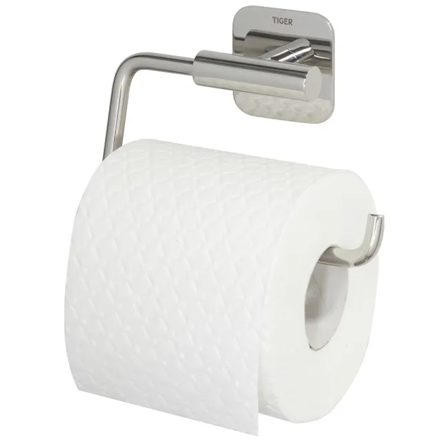Tiger Colar toiletrolhouder gepolijst RVS