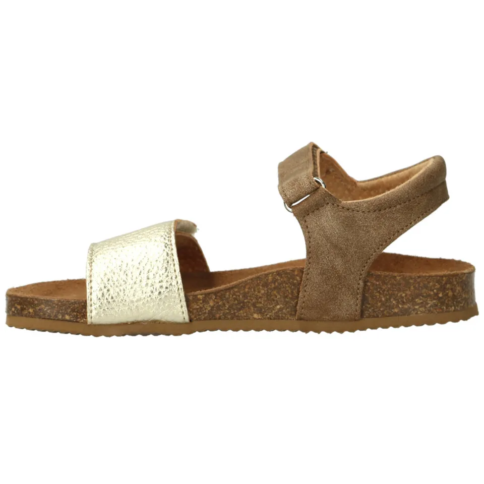 Clic! sandalen bruin/goud, foto 2
