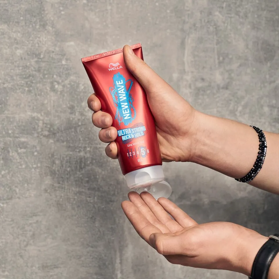 Wella New Wave Ultra Strong Rock & Hold haargel, foto 2