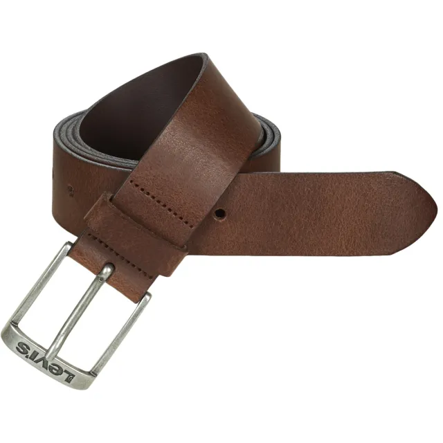 Levi's New Duncan leren riem bruin