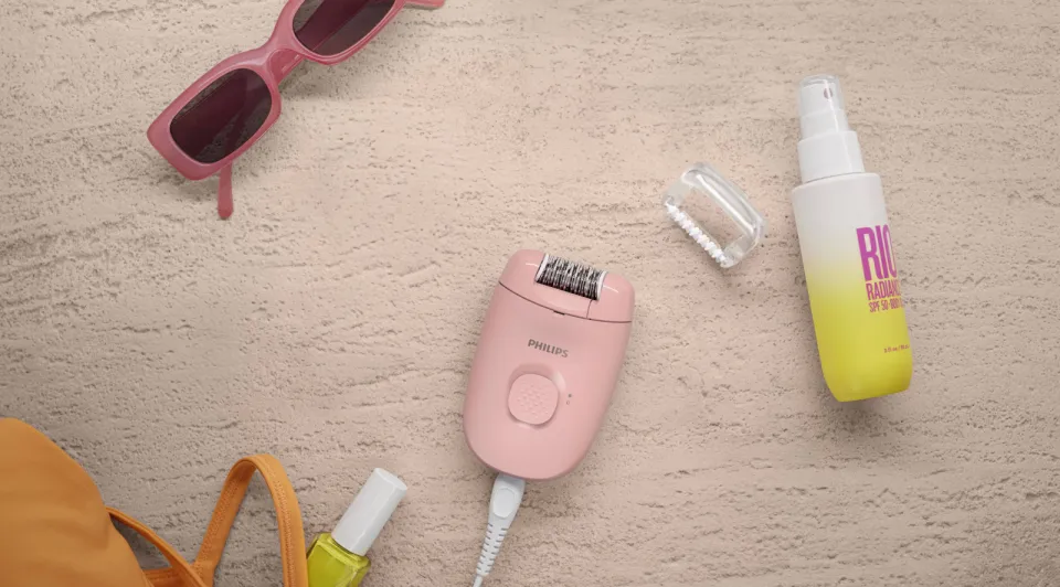 Philips BRE227/00 epilator wit, foto 7