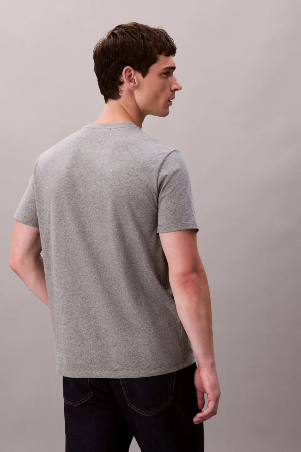 Calvin Klein JEANS regular T-shirt grijs, foto 6