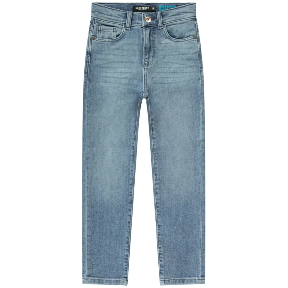 Cars straight fit jeans Maxwel denim stone used, foto 2