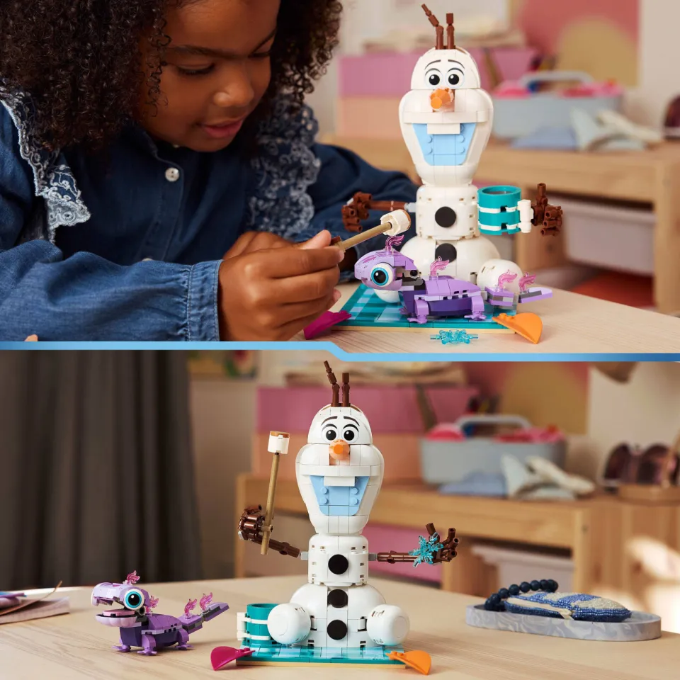 Lego Disney Olaf en Bruni's Picknickplezier Bouwpakket 43287, foto 7