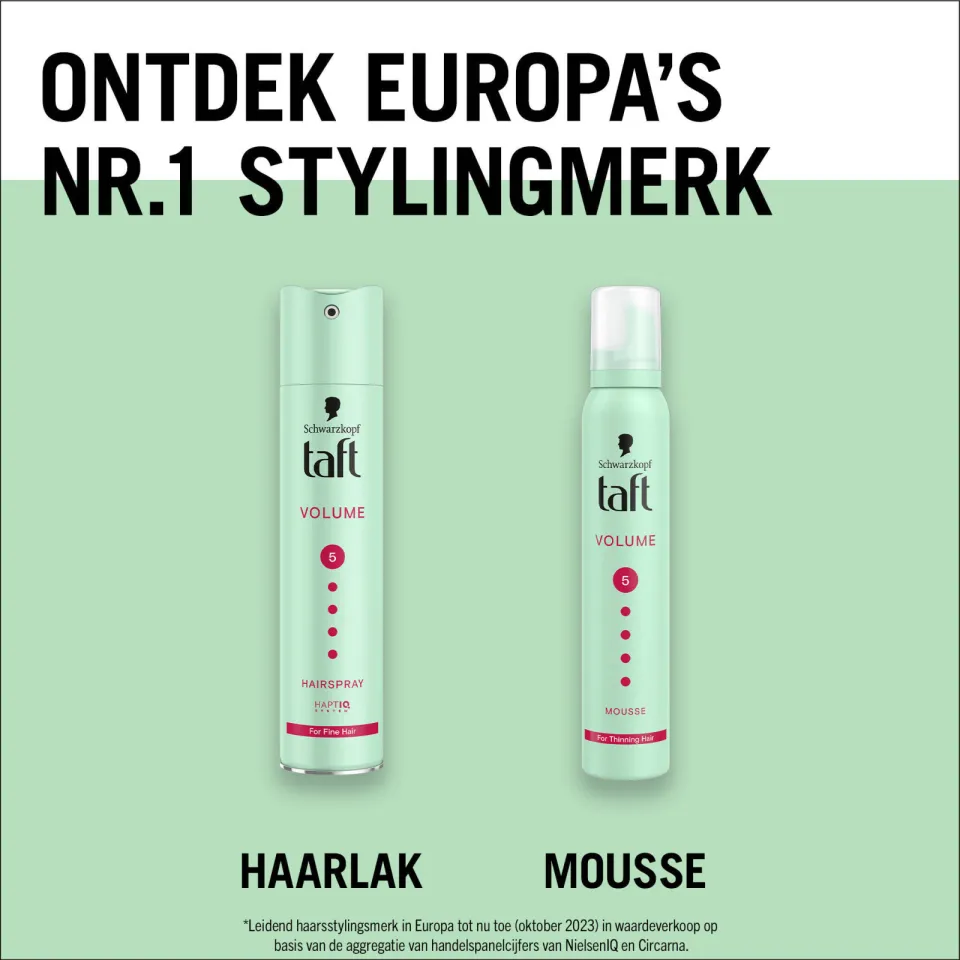 Schwarzkopf Taft Volume Mega Strong haarspray - voordeelverpakking - 6 x 250 ml, foto 2
