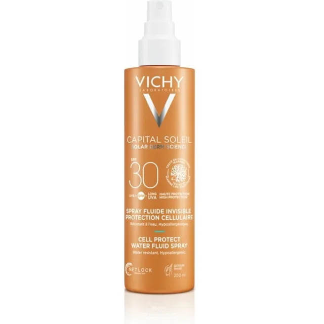Vichy Capital Soleil UV Cell Protect Fluide Spray SPF 30 200 ml