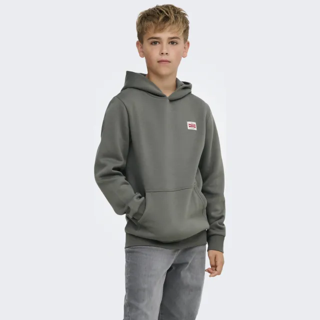 Only & Sons JUNIOR junior hoodie - grijs Donkergrijs