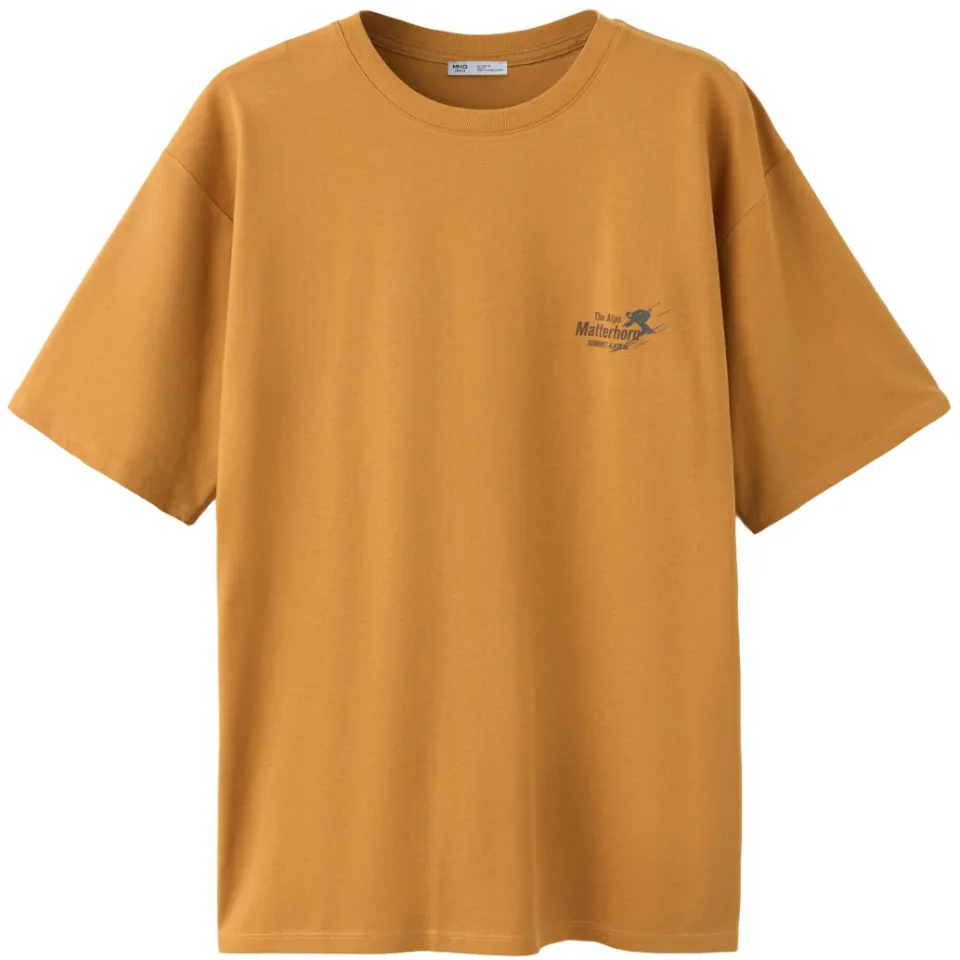 Mango T-shirt okergeel, foto 2