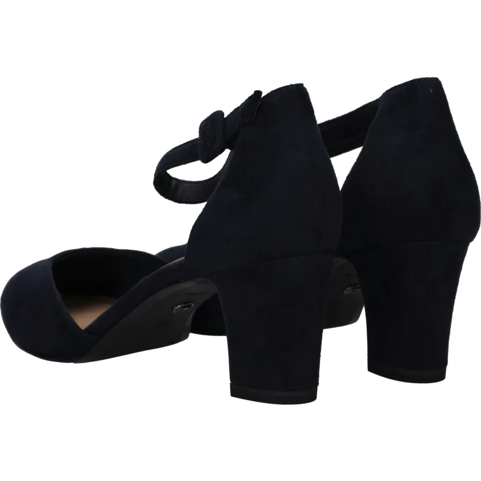 Tamaris pump blauw, foto 4