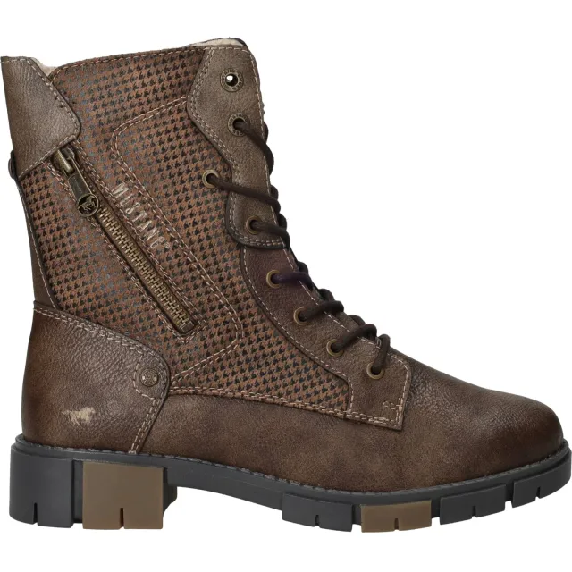 Mustang veterboot donkerbruin