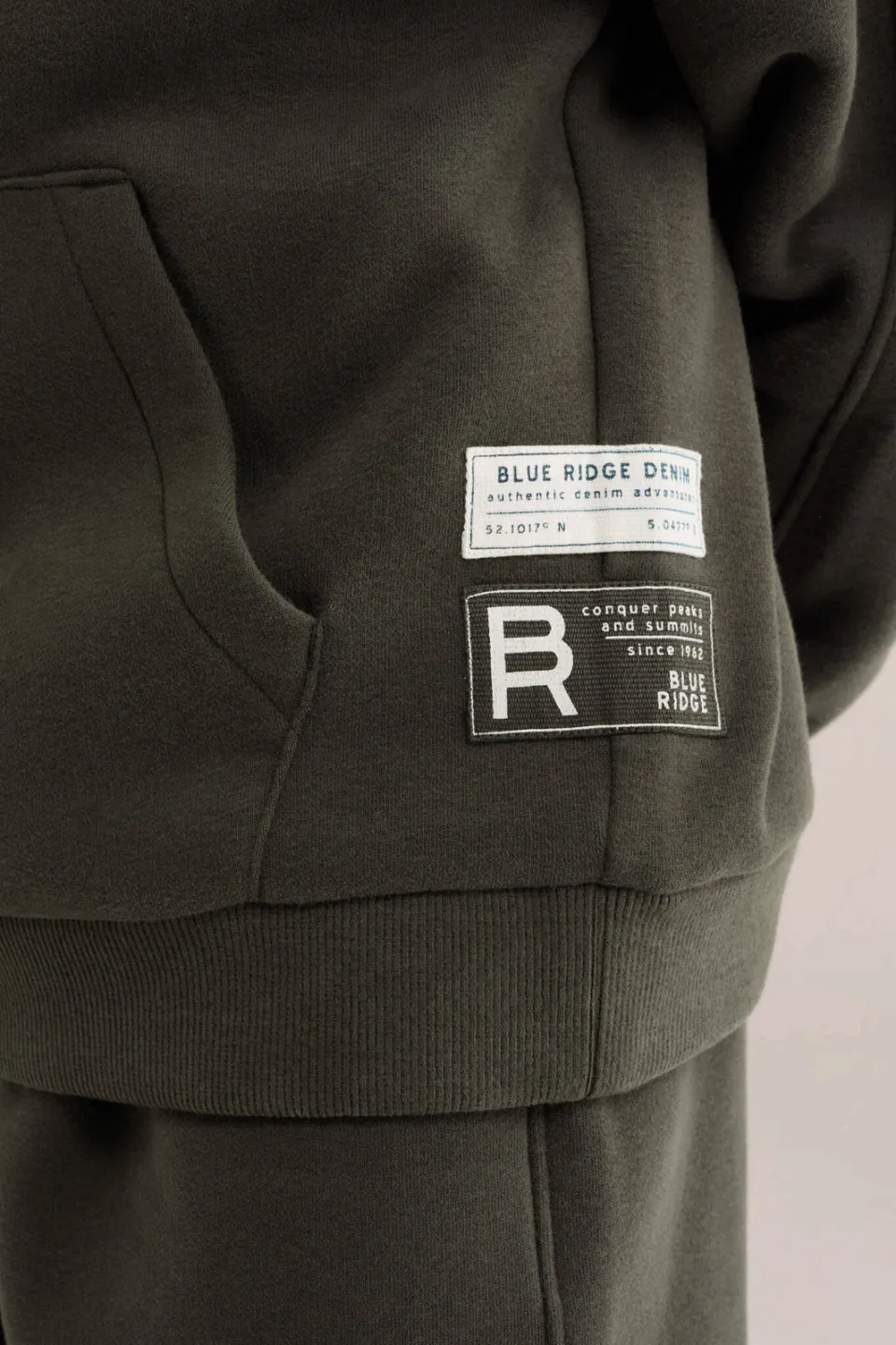 WE Fashion Blue Ridge sweater - donkergroen, foto 6