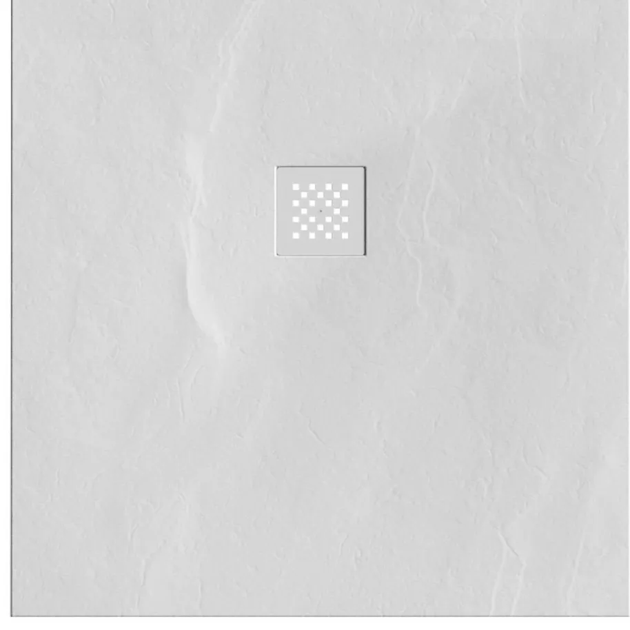 Brauer Asteroid douchebak 90x90 mat wit Mat wit -
