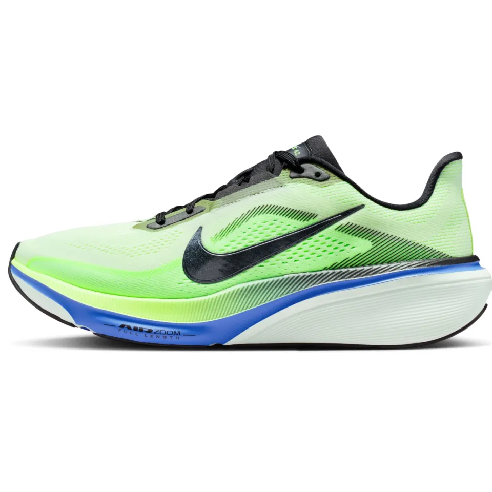 Nike Air Zoom Pegasus 42 Hardloopschoenen Neongroen Zwart Blauw, foto 2