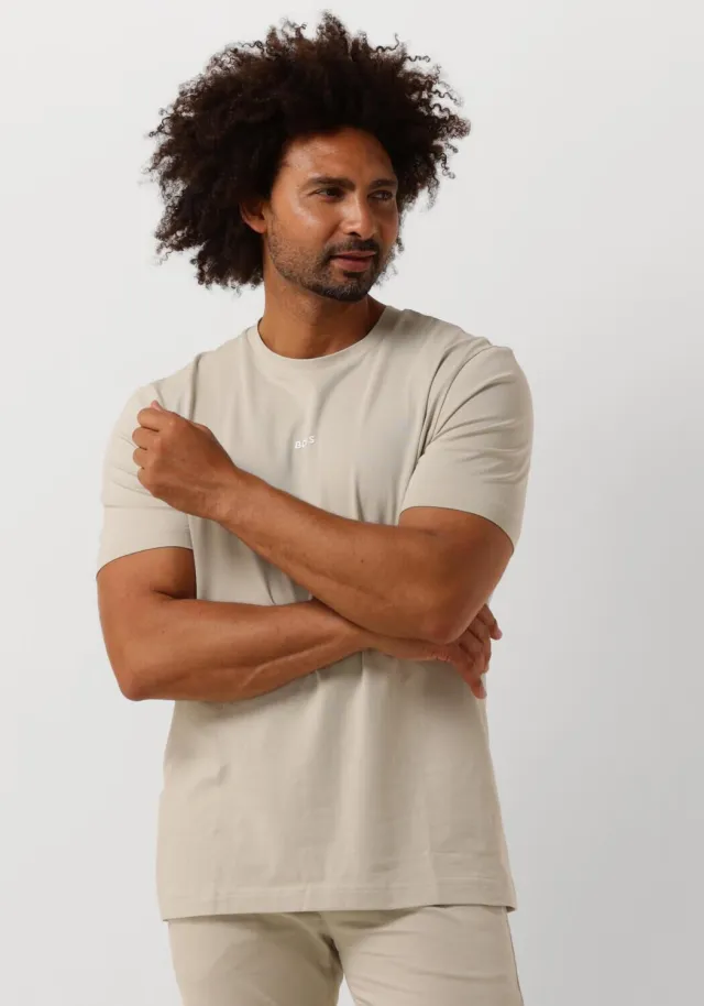 Boss Orange Heren Polo's & T-shirts Tchup 10242929 01 - Beige