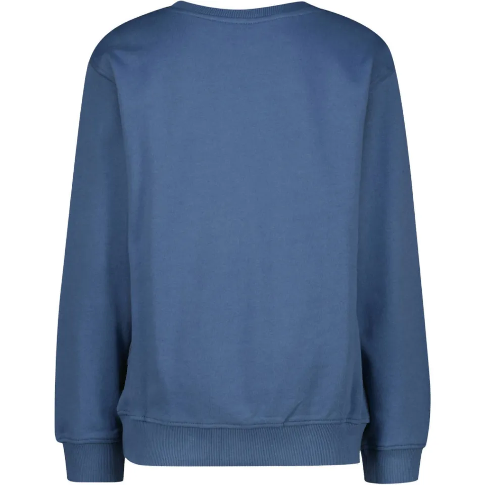 Raizzed sweater met logo - blauw, foto 4