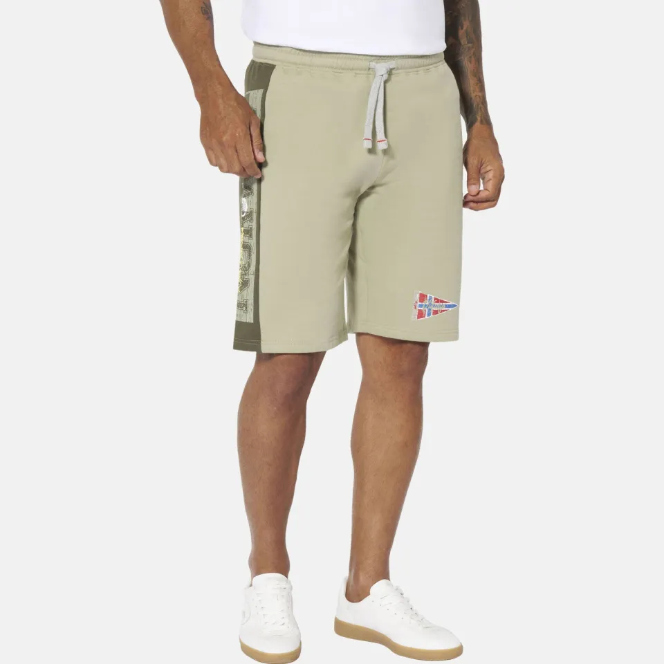 Jan Vanderstorm HARAL loose sweatshort Plus - (set van 2) blauw/groen, foto 5