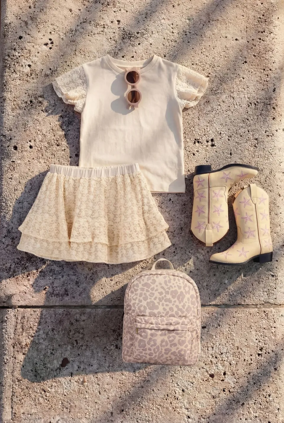 Ton & Ton Tessi kanten rok creme, foto 2