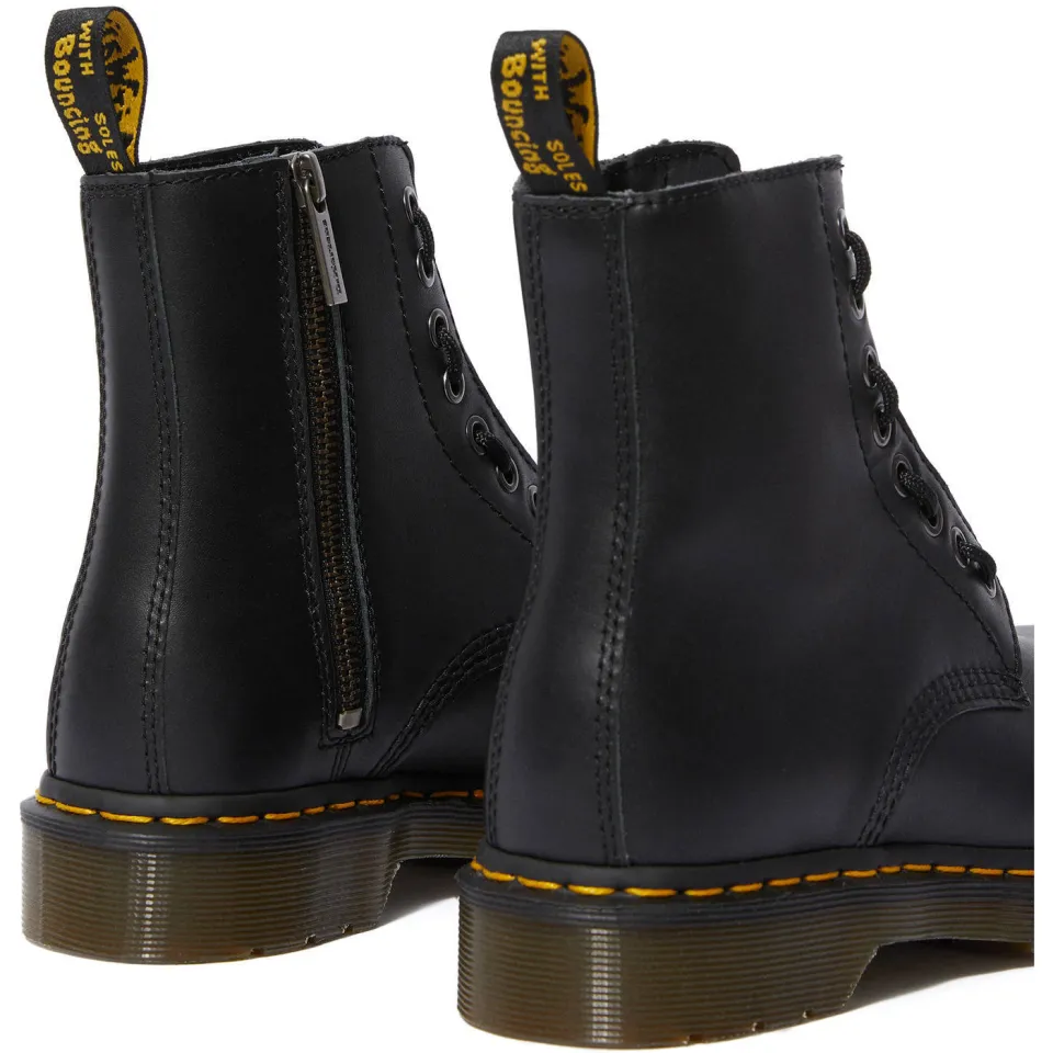 Dr. Martens 1460 Pascal Front Zip enkellaarsjes zwart, foto 4
