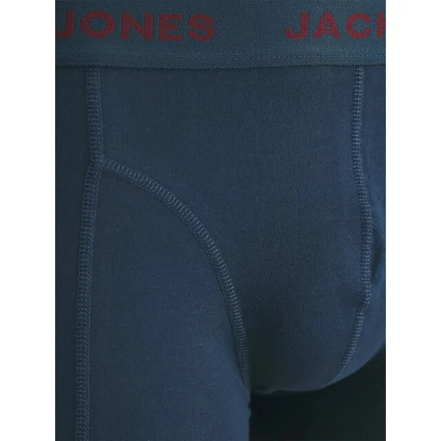 Jack & Jones JACBOLT boxershorts set van 12 blauw/bruin/zwart, foto 4