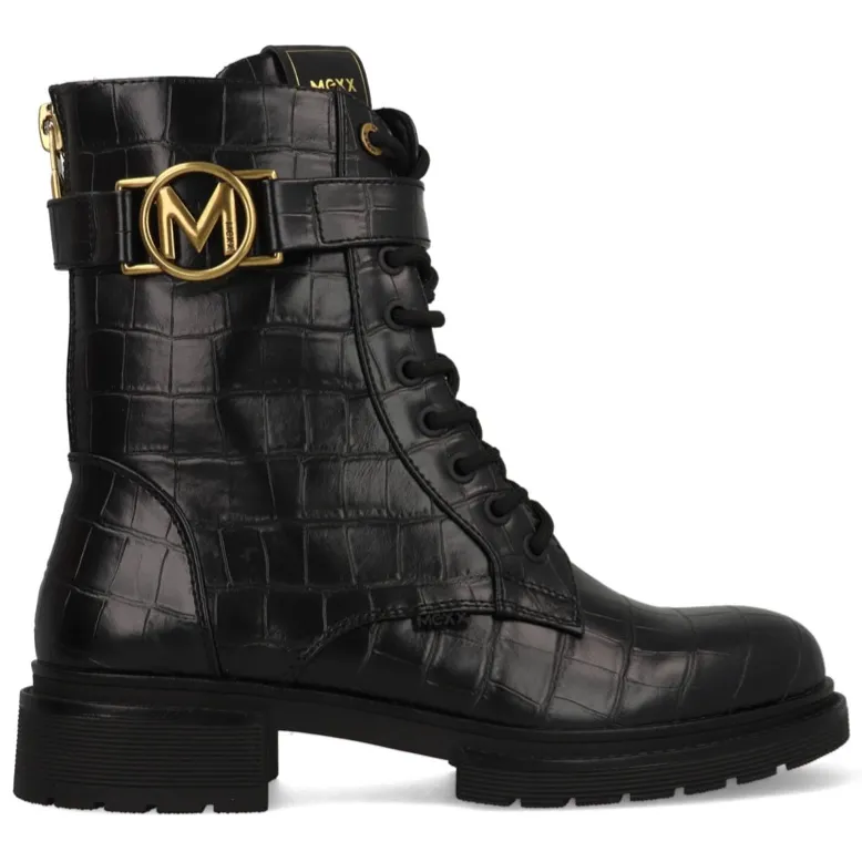 Mexx Kimberly Glad veterboot zwart, foto 3