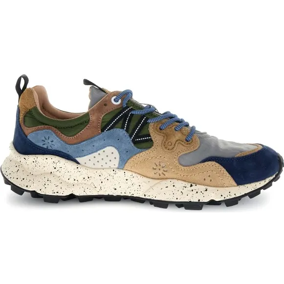 Sneakers Flower Mountain 2017816f Yamano 5 Man beige, foto 2