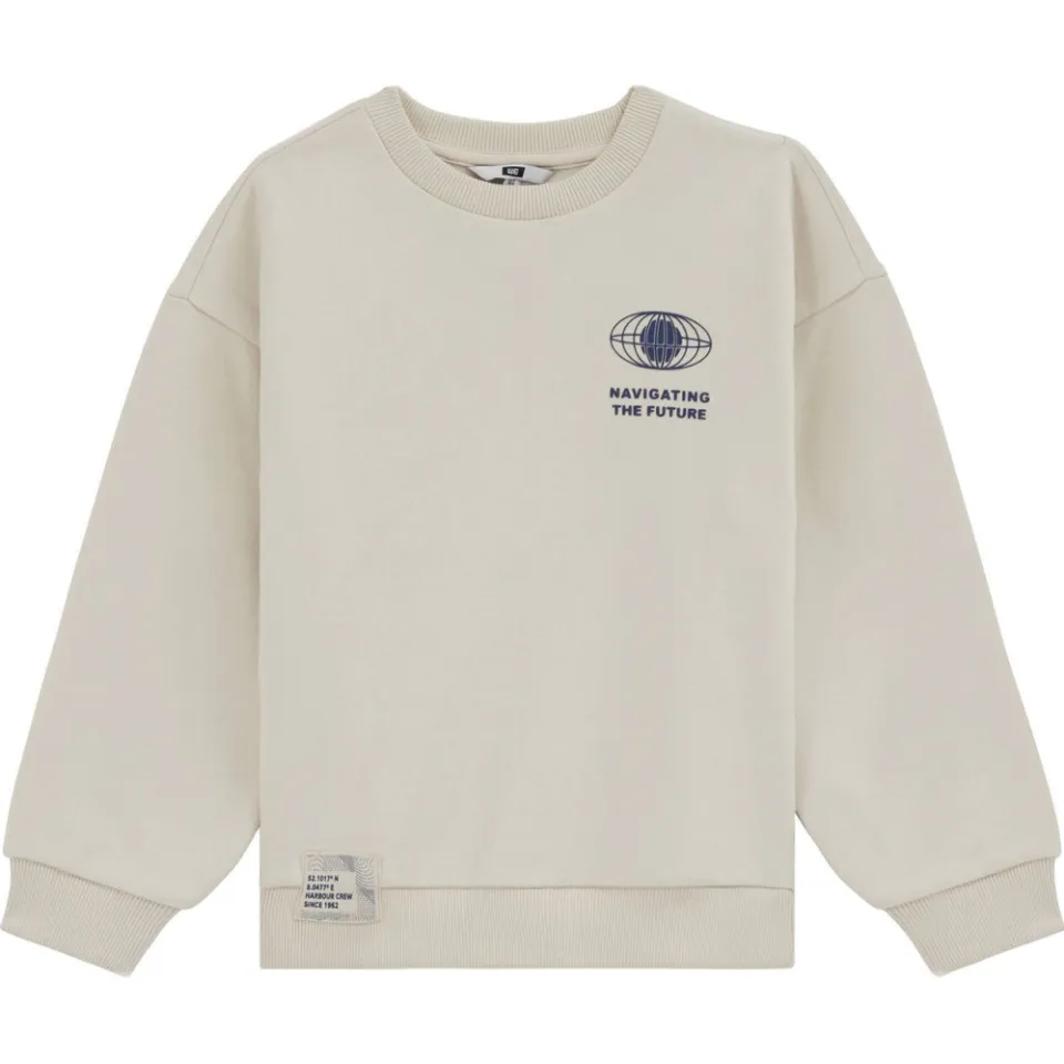 WE Fashion sweater met backprint - beige, foto 3