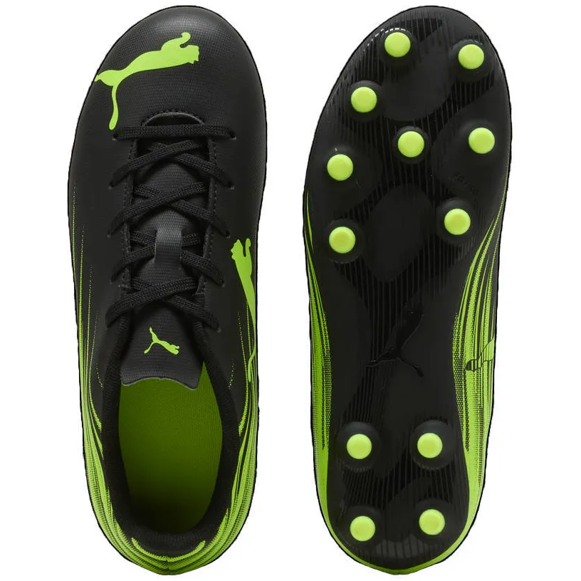 Puma Attacanto II FG/AG junior voetbalschoenen - zwart/geel, foto 4