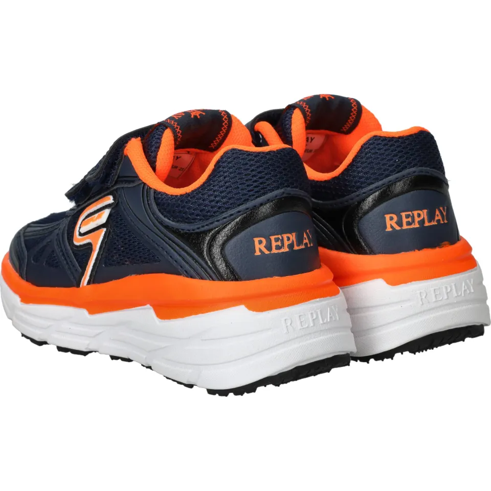 Replay Christal sneaker blauw, foto 3