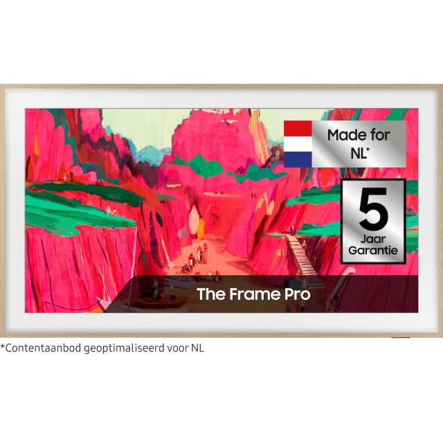 Samsung The Frame Pro F-QE65LS03FW (2025) - 65 inch - QLED TV Wit