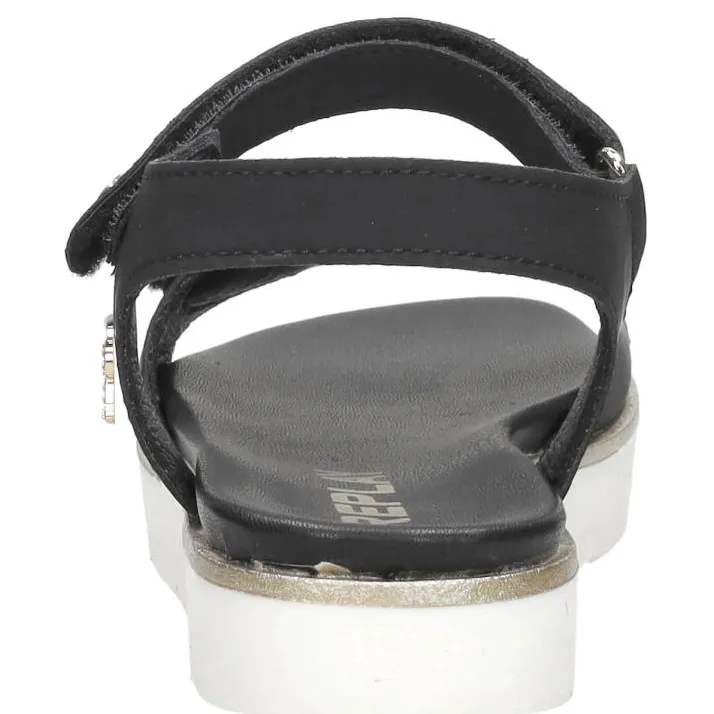 Replay Sandal 4 platte sandalen zwart, foto 4