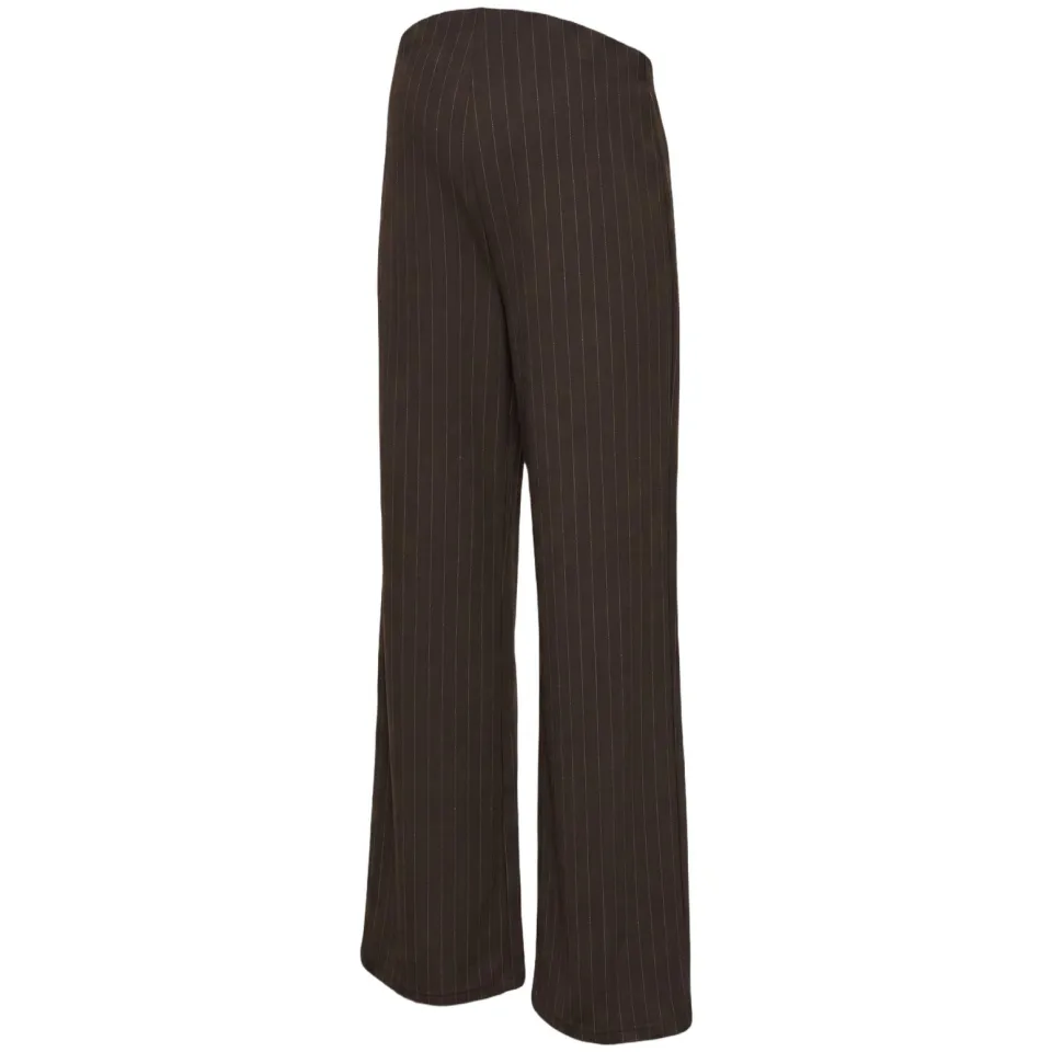 Vero Moda Maternity wide leg zwangerschapsbroek bruin, foto 3