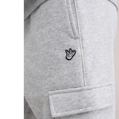 WE Fashion sweat cargobroek grijs, foto 4