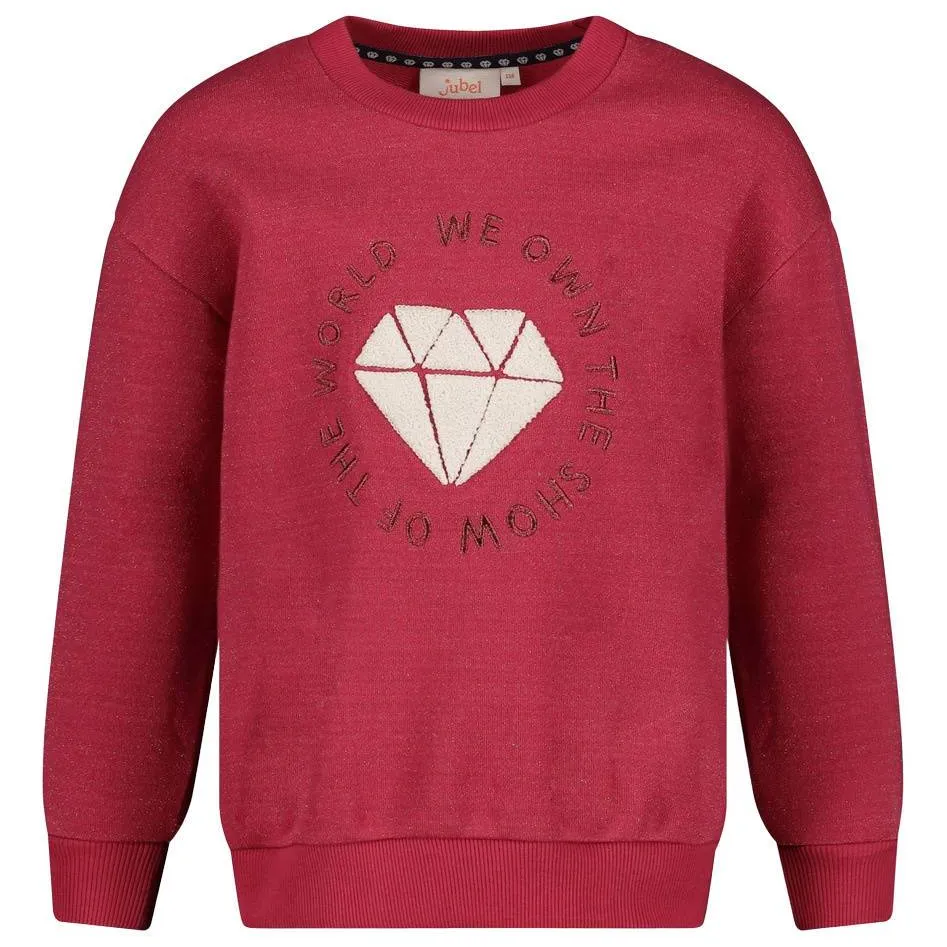Jubel sweater met print - roze, foto 2