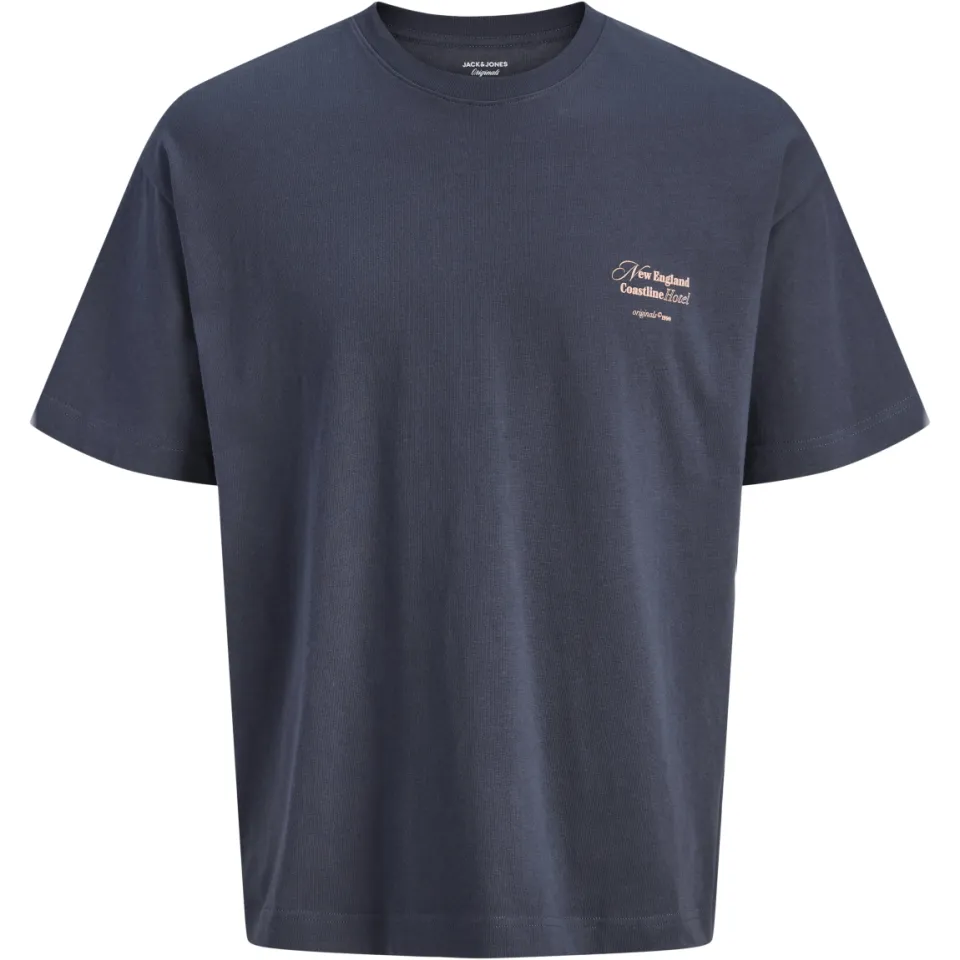 Jack & Jones JUNIOR T-shirt met backprint grijsblauw, foto 2