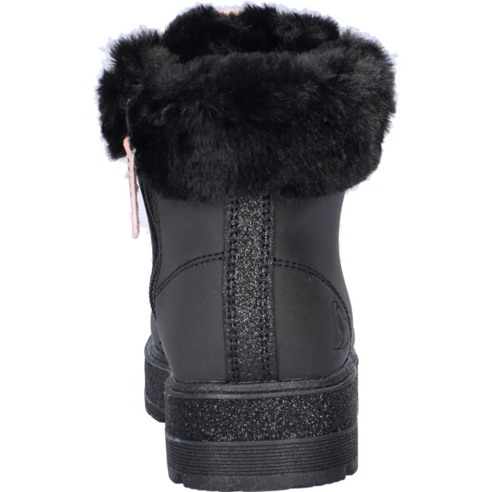 Skechers gevoerde veterboots zwart, foto 5