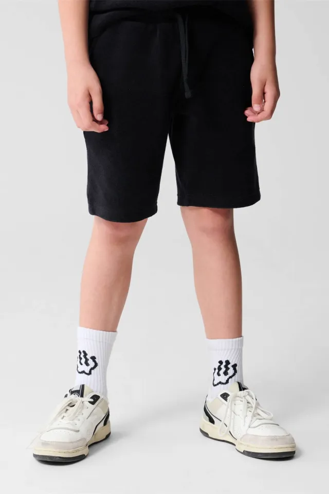 Shoeby sweatshort zwart, foto 5