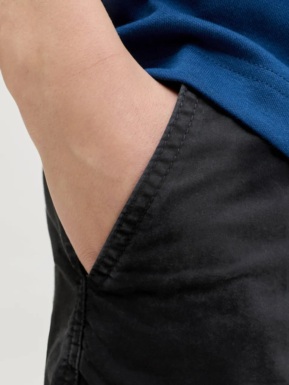 Jack & Jones relaxed high waist cargoshort zwart, foto 7