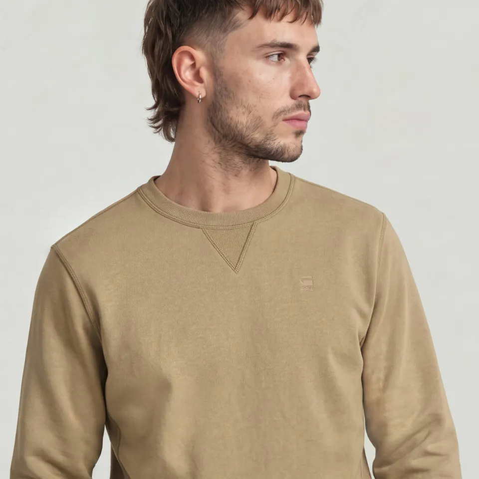 G-Star regular fit sweater - desert sand, foto 5