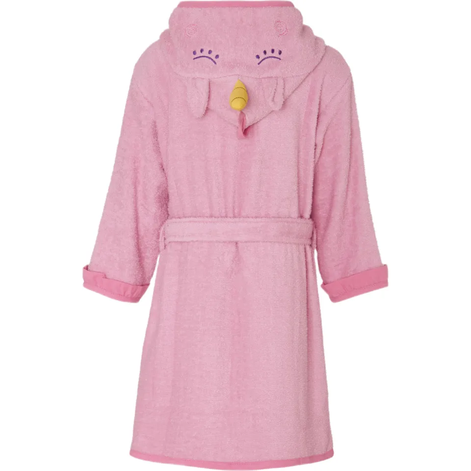 Playshoes badstof badjas roze unicorn, foto 2