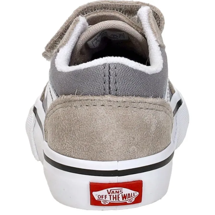 Vans Old Skool V 2 lage sneaker taupe, foto 4