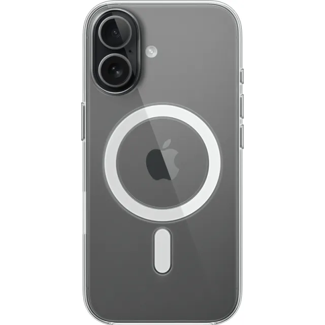 Apple iPhone 17 Back Cover met MagSafe Transparant