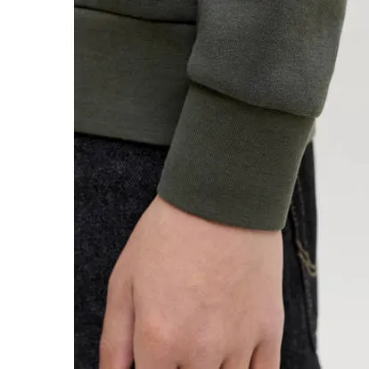 Jack & Jones JUNIOR sweater met logo - kaki, foto 7
