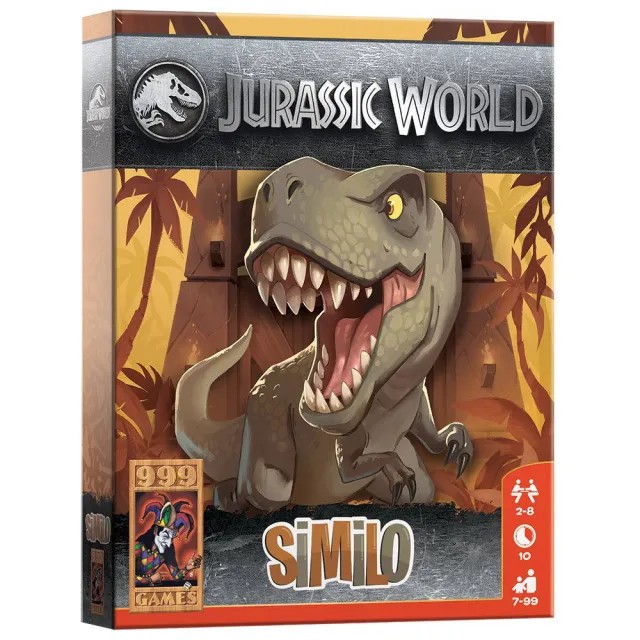 999 Games Similo Jurassic World kaartspel, foto 2