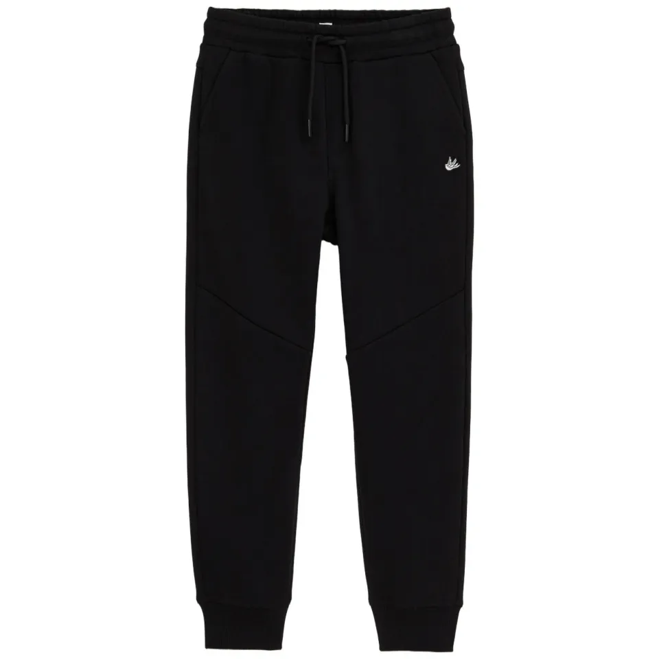 WE Fashion regular joggingbroek zwart, foto 2