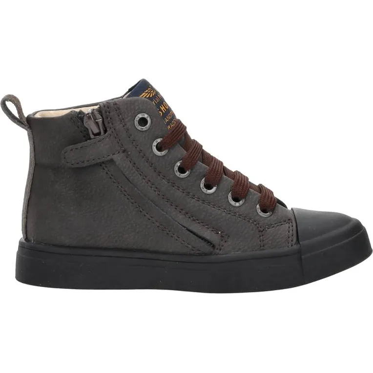 Shoesme veterschoenen hoog bruin