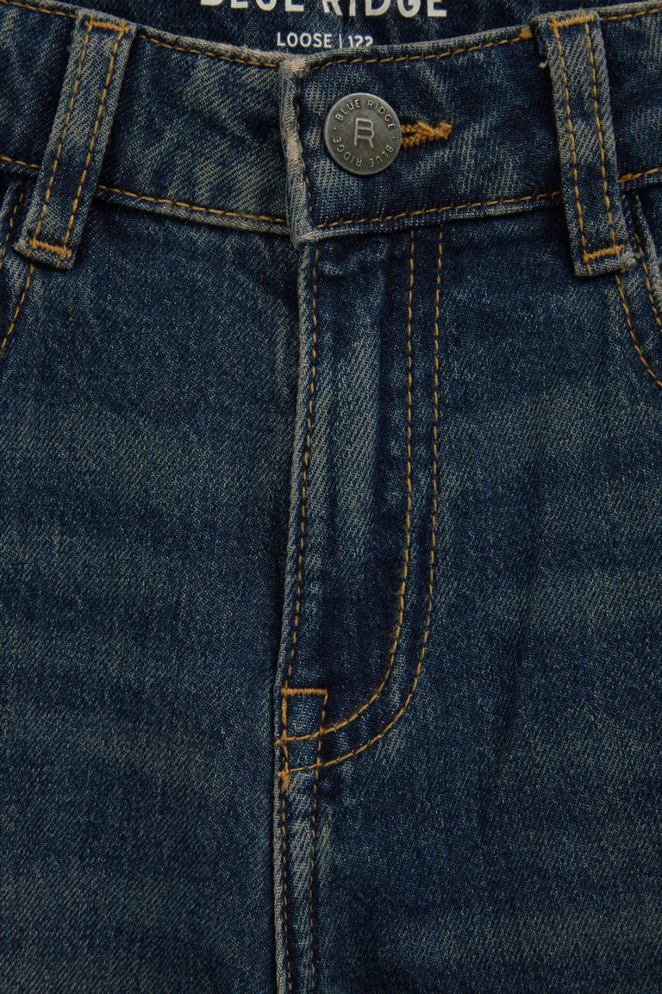 WE Fashion Blue Ridge loose fit jeans - donkerblauw, foto 6