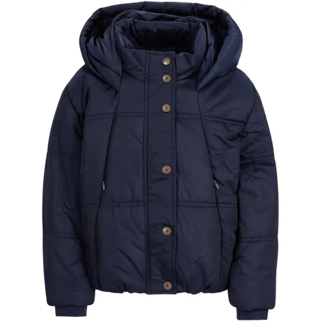 Like Flo Aukje gewatteerde winterjas marineblauw
