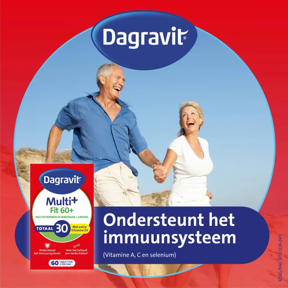 Dagravit Totaal 30 Vitaal 60+ - 60 tabletten, foto 2