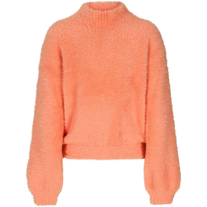 Retour Jeans rechtvallende gebreide trui - oranje, foto 2
