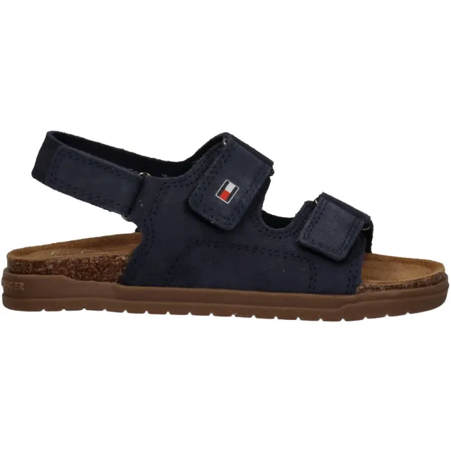 Tommy Hilfiger Francis platte sandalen donkerblauw